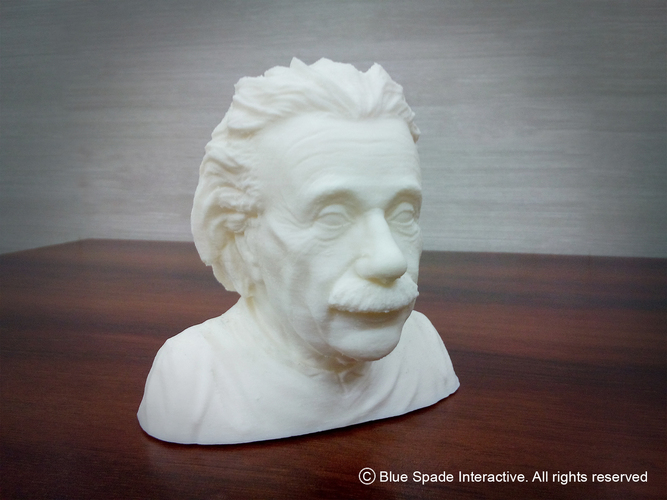 Einstein Bust (14K) 3D Print 1979 Einstein Bust (14K) 3D Print 1979