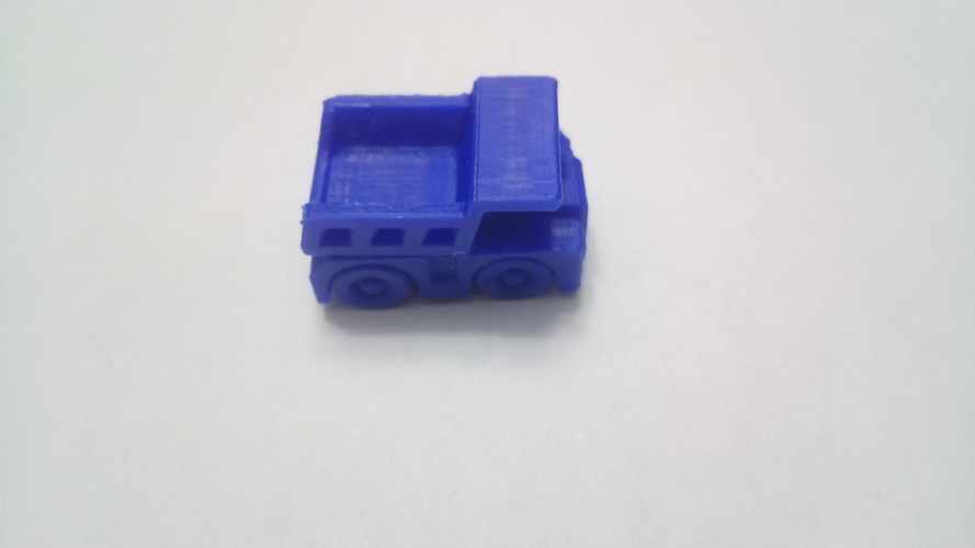 Surprise Egg #1 - Tiny Haul Truck 3D Print 19795 Surprise Egg #1 - Tiny Haul Truck 3D Print 19795