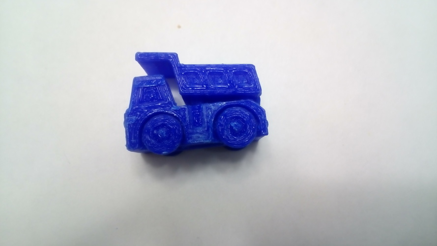 Surprise Egg #1 - Tiny Haul Truck 3D Print 19797 Surprise Egg #1 - Tiny Haul Truck 3D Print 19797
