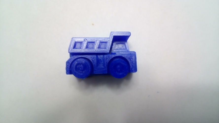 Surprise Egg #1 - Tiny Haul Truck 3D Print 19798 Surprise Egg #1 - Tiny Haul Truck 3D Print 19798