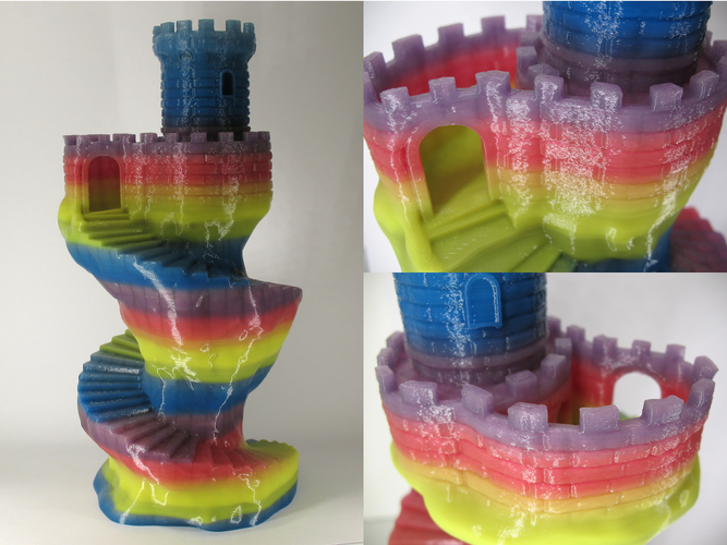Spiral tower 3D Print 19841 Spiral tower 3D Print 19841