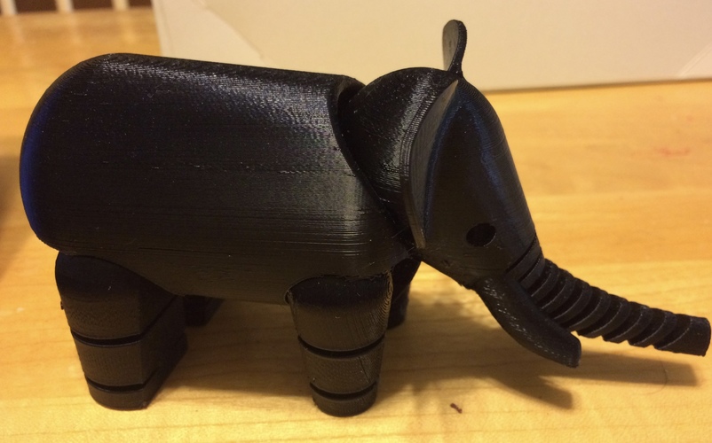 Elephant 3D Print 19896 Elephant 3D Print 19896