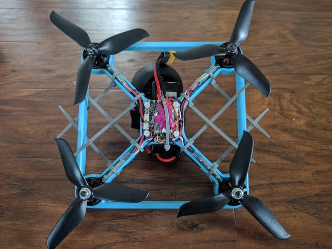 Viper X210 FPV Quadcopter Frame 3D Print 19951 Viper X210 FPV Quadcopter Frame 3D Print 19951