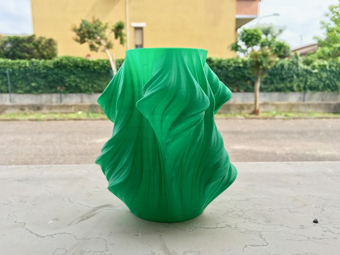 Julia Vase #011 - Heatwave 3D Print 20105 Julia Vase #011 - Heatwave 3D Print 20105