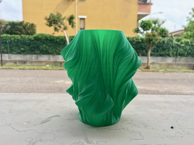 Julia Vase #011 - Heatwave 3D Print 20106 Julia Vase #011 - Heatwave 3D Print 20106