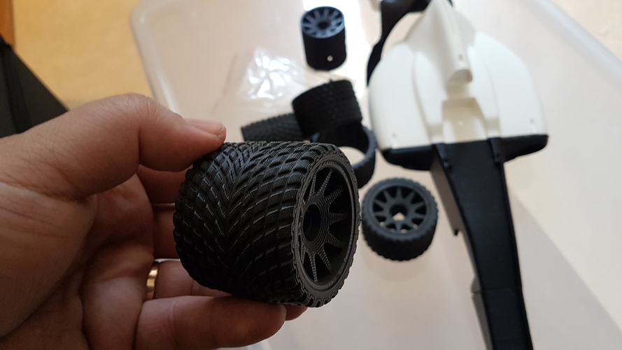 Palmiga Low Profile Tires/Rims - OpenRC F1 3D Print 20147 Palmiga Low Profile Tires/Rims - OpenRC F1 3D Print 20147