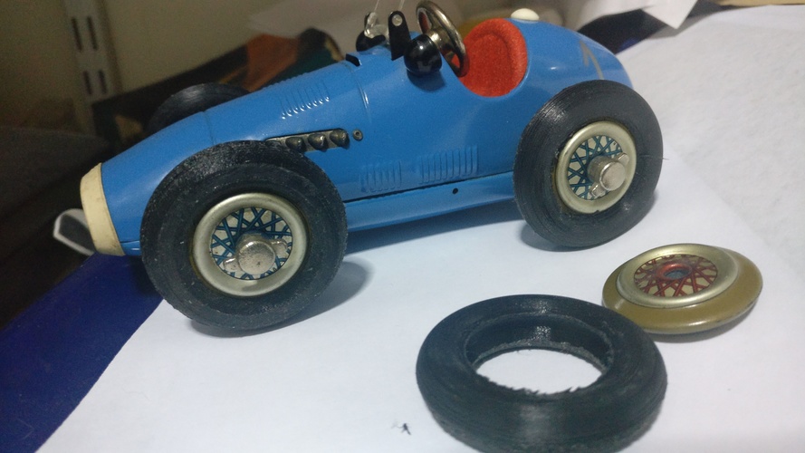 Schuco Wheel Tire 3D Print 20202 Schuco Wheel Tire 3D Print 20202