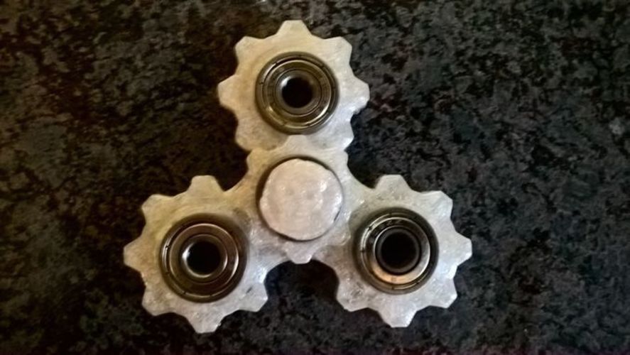 Gears Spinner 3D Print 20214 Gears Spinner 3D Print 20214