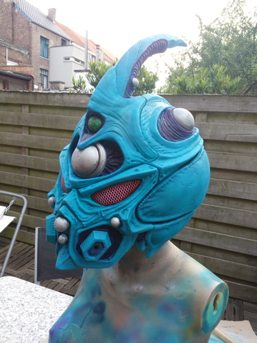 Guyver - Dark hero Helmet 3D Print 20234 Guyver - Dark hero Helmet 3D Print 20234