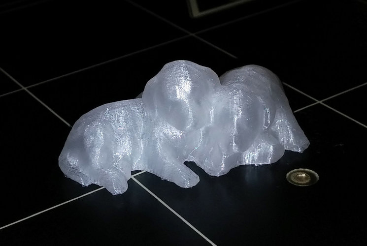 Puppies 3D Print 20384 Puppies 3D Print 20384