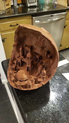 Moon city 3D Print 20581 Moon city 3D Print 20581
