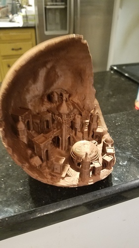 Moon city 3D Print 20582 Moon city 3D Print 20582
