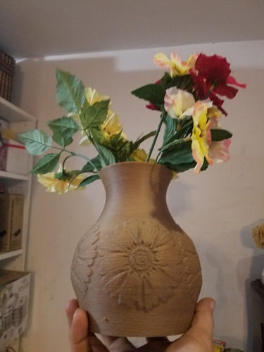 Daisy Flower Vase 3D Print 20627 Daisy Flower Vase 3D Print 20627
