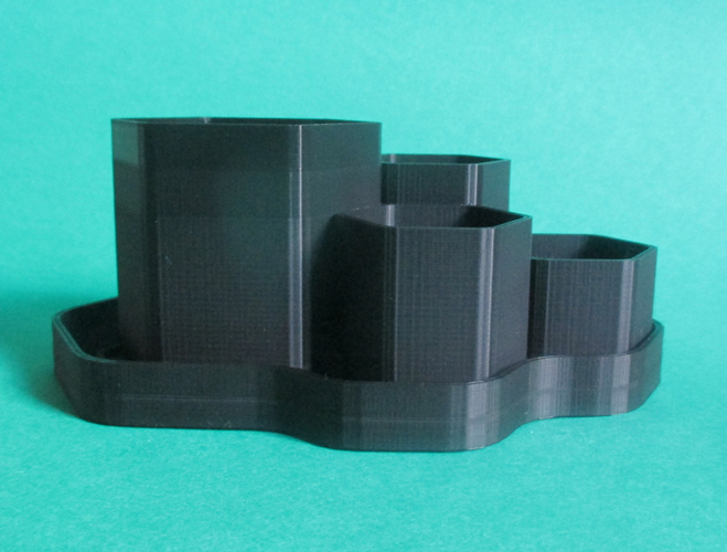 Hex Planter 3D Print 20655 Hex Planter 3D Print 20655