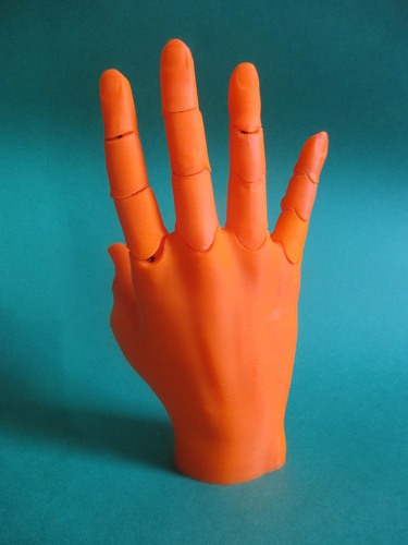 Jointed Hand 3D Print 20656 Jointed Hand 3D Print 20656