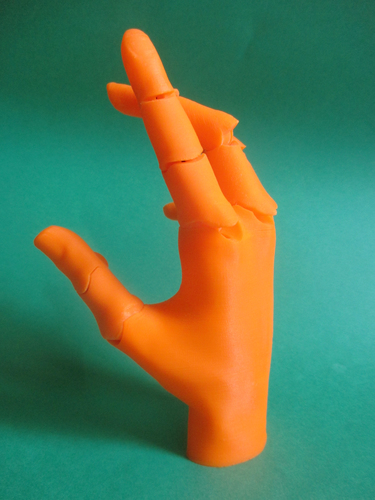 Jointed Hand 3D Print 20658 Jointed Hand 3D Print 20658