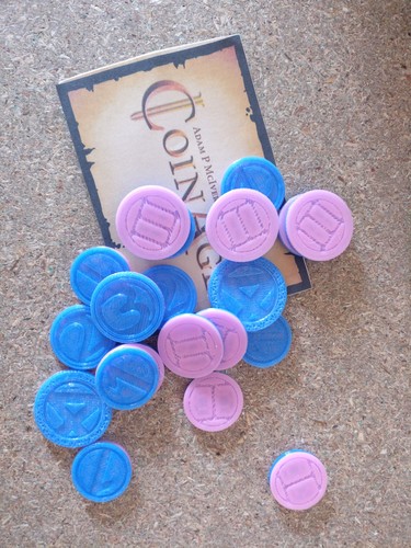 Coin Tokens 3D Print 20712 Coin Tokens 3D Print 20712