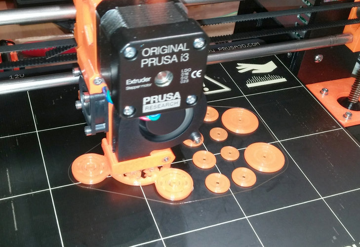 Fully 3D printed fidget spinner 3D Print 20720 Fully 3D printed fidget spinner 3D Print 20720