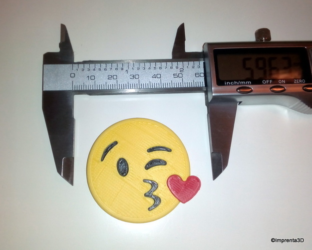 WhatsApp Kiss 3D Print 20777 WhatsApp Kiss 3D Print 20777