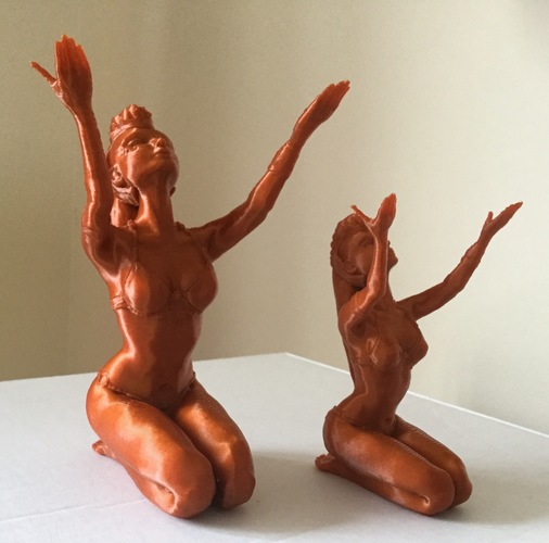The Sorceress 3D Print 20865 The Sorceress 3D Print 20865