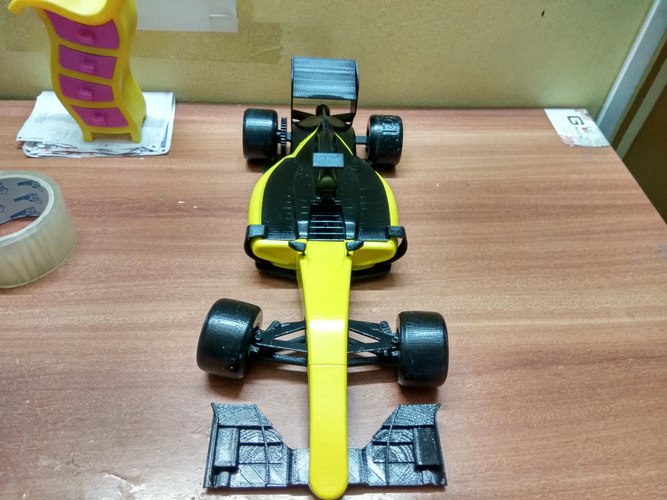 OpenR/C Formula 1 car 3D Print 20960 OpenR/C Formula 1 car 3D Print 20960