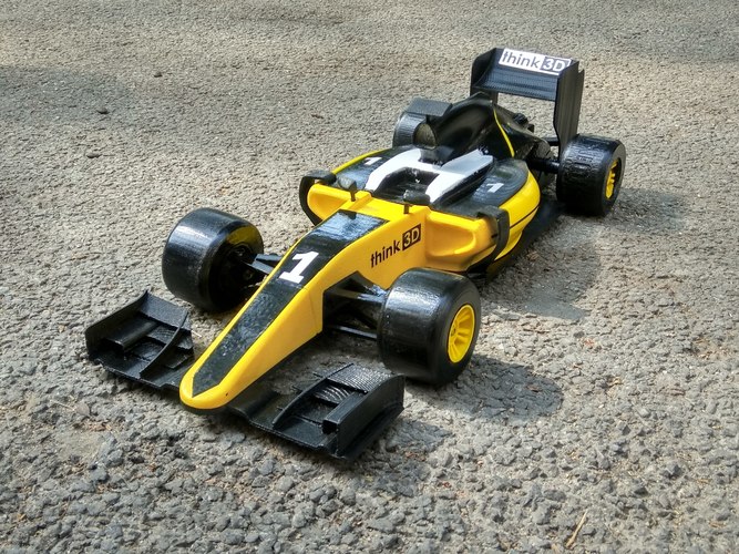 OpenR/C Formula 1 car 3D Print 20962 OpenR/C Formula 1 car 3D Print 20962