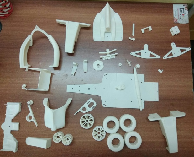OpenR/C Formula 1 car 3D Print 20964 OpenR/C Formula 1 car 3D Print 20964