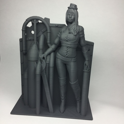 Steampunk Lady : Lenora 3D Print 20976 Steampunk Lady : Lenora 3D Print 20976