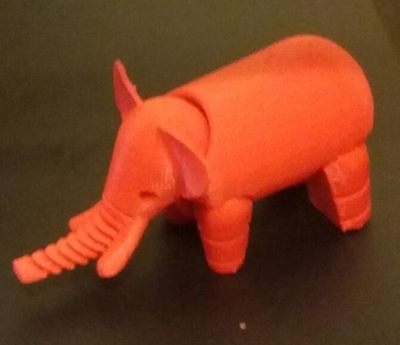 Elephant 3D Print 20990 Elephant 3D Print 20990