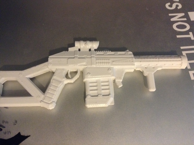Submachinegun 3D Print 21014 Submachinegun 3D Print 21014