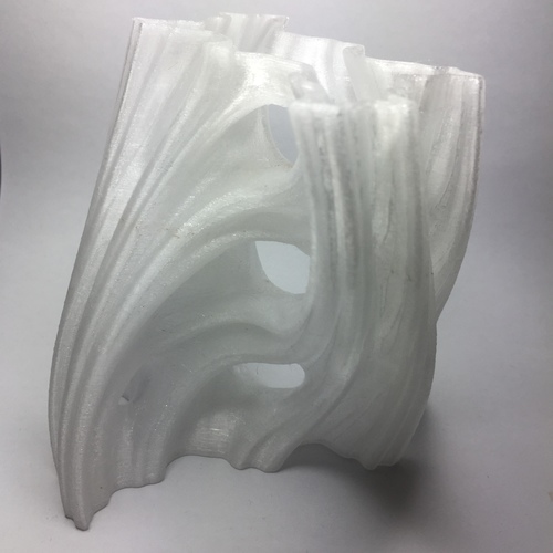 Julia Vase #001 - Aqua 3D Print 21096 Julia Vase #001 - Aqua 3D Print 21096
