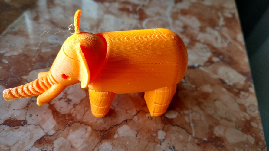 Elephant 3D Print 21210 Elephant 3D Print 21210
