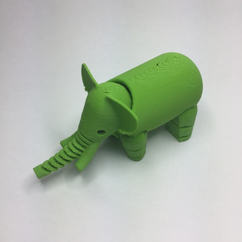 Elephant 3D Print 21237 Elephant 3D Print 21237