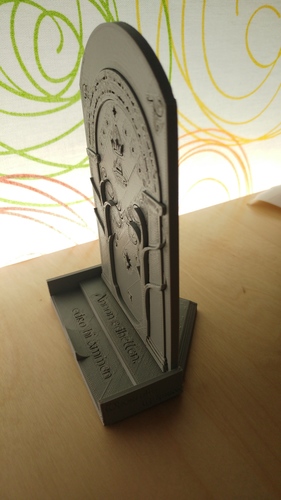 Phone Stand Moria Door 3D Print 21362 Phone Stand Moria Door 3D Print 21362