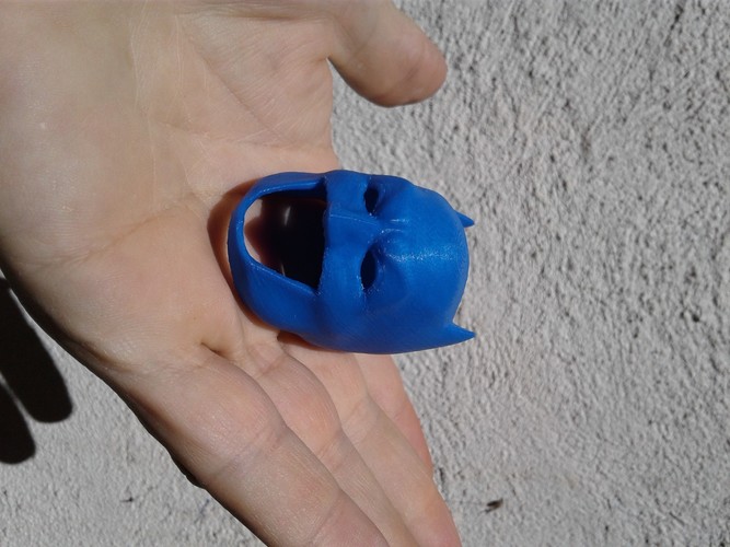 Batman Cowl 3D Print 21400 Batman Cowl 3D Print 21400