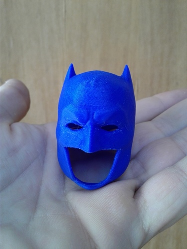 Batman Cowl 3D Print 21401 Batman Cowl 3D Print 21401