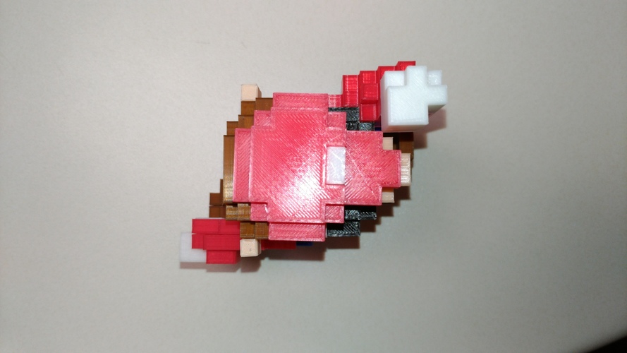8-Bit Classic Mario 3D Print 21412 8-Bit Classic Mario 3D Print 21412