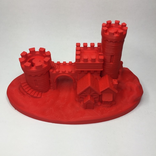 Castle Gate 2 3D Print 21488 Castle Gate 2 3D Print 21488