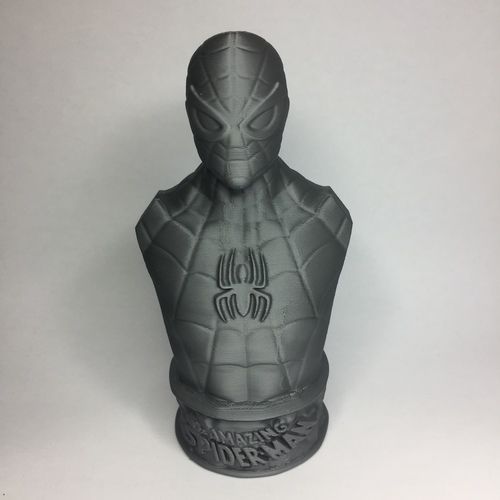 VINTAGE SPIDER-MAN BUST 3D Print 21489 VINTAGE SPIDER-MAN BUST 3D Print 21489