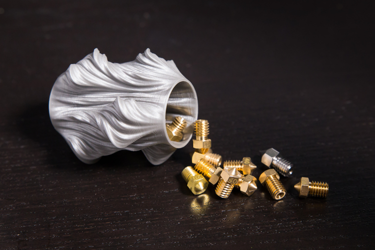 Julia Vase #011 - Heatwave 3D Print 21548 Julia Vase #011 - Heatwave 3D Print 21548