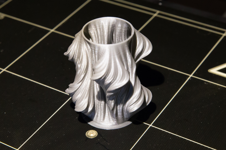Julia Vase #011 - Heatwave 3D Print 21549 Julia Vase #011 - Heatwave 3D Print 21549