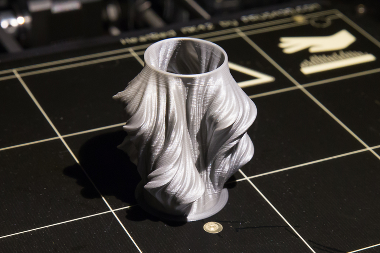 Julia Vase #011 - Heatwave 3D Print 21550 Julia Vase #011 - Heatwave 3D Print 21550