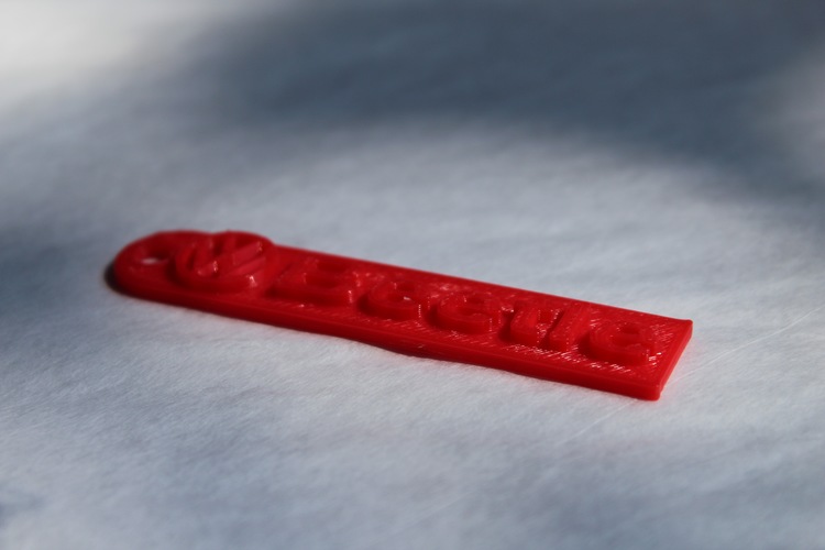 Volkswagen Beetle Keychain 3D Print 21580 Volkswagen Beetle Keychain 3D Print 21580