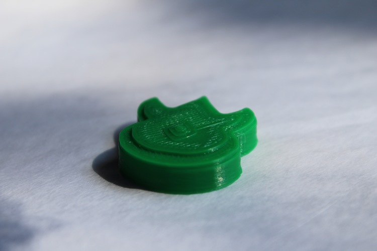 Volcano Badge Pokemon Magnet 3D Print 21588 Volcano Badge Pokemon Magnet 3D Print 21588