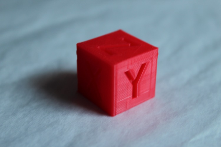 XYZ 20mm Calibration Cube 3D Print 21592 XYZ 20mm Calibration Cube 3D Print 21592