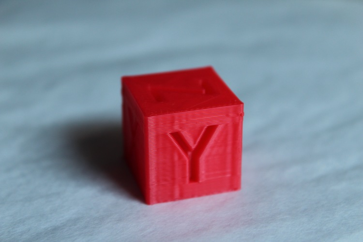 XYZ 20mm Calibration Cube 3D Print 21593 XYZ 20mm Calibration Cube 3D Print 21593