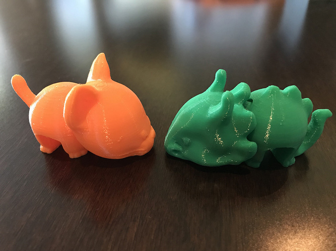 Articulated small kitten and dinosaur 3D Print 21620 Articulated small kitten and dinosaur 3D Print 21620