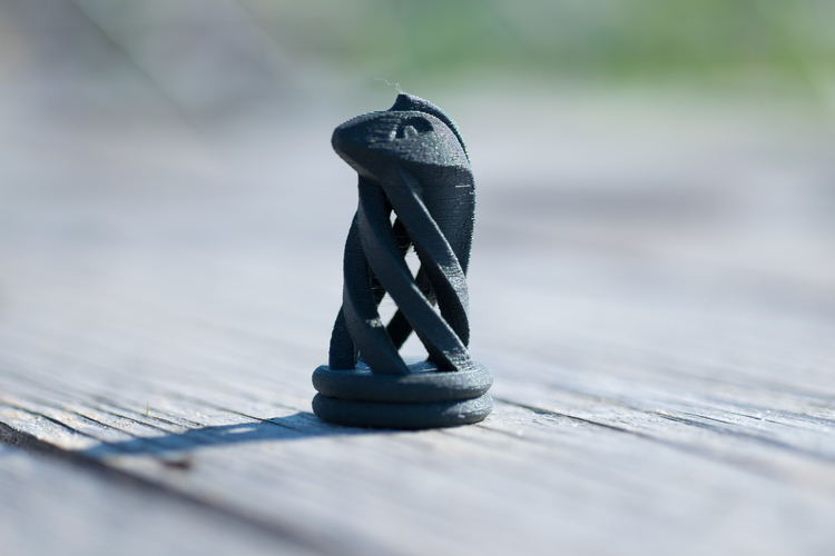 Spiral Chess Set (Large) 3D Print 21642 Spiral Chess Set (Large) 3D Print 21642
