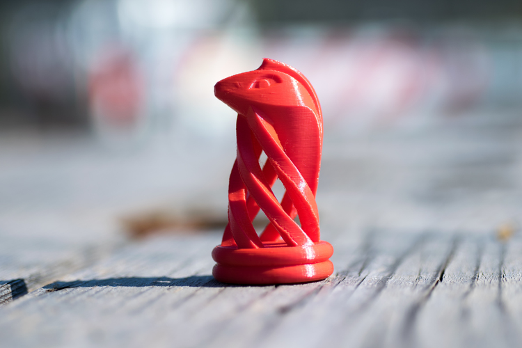 Spiral Chess Set (Large) 3D Print 21643 Spiral Chess Set (Large) 3D Print 21643