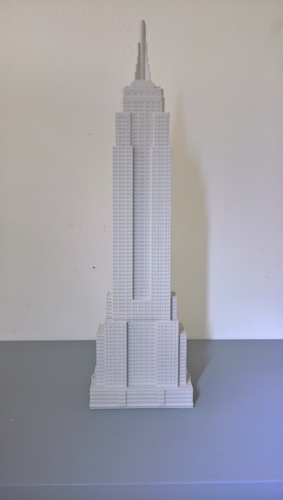Empire State Building (400 mm) 3D Print 21658 Empire State Building (400 mm) 3D Print 21658